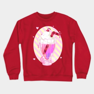 Milkshake Kittens Crewneck Sweatshirt